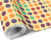 Chic Polka Dot Mosaic Muster #9 Geschenkpapier (Rolleneckpunkt)