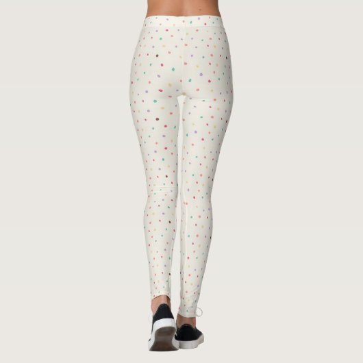 Chic Polka Dot Women's Leggings (Rückseite)