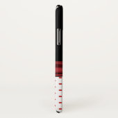 Chic Polka Dots and Bow iPhone X Case (Hinten/Rechts)