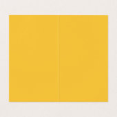 Chic Poodle in Sonnenbrille und Gelbmatte Visitenkarten (Innenseite Aufgefaltet)