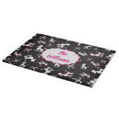 Chic Poodle Passion Schneidebrett (Ecke)