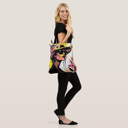 Chic Pop Floral Duet Tasche (Am Model)