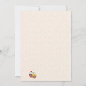 Chic Posh Cupcakes 30. Geburtstag Party Einladung (Rückseite)