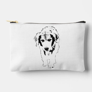 Chic Pouch, Welpenfokus Zubehörtasche