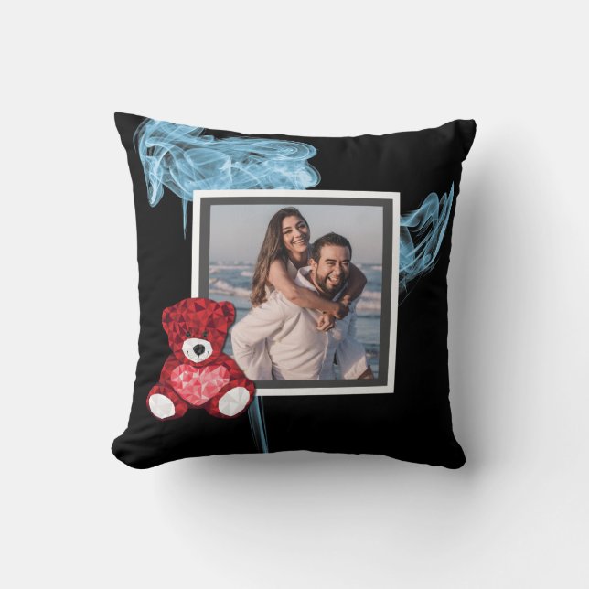 Chic Prints: Trending Throw Pillow Designs Kissen (Vorderseite)