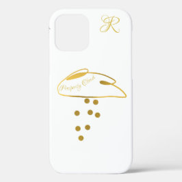 Chic Prosperity Cloud Monogram Case-Mate iPhone Hülle