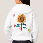 Chic Pullover Hoodie für Mädchen (Rückseite)