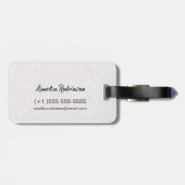 Chic Rainbow 福 Segen Rabbit Lunar Jahr Geschenk Gepäckanhänger (Rückseite horizontal)