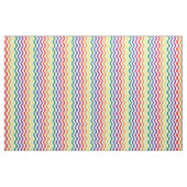 Chic Rainbow Wavy Lines Custom Muster Stoff (Fat Quarter (45,7 x 55,9 cm))