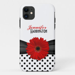 Chic Re Gerbera Daisy Polka Dot Case-Mate iPhone Hülle