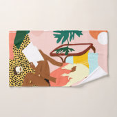 Chic Reading Corner Badhandtuch Set (Handtuch)