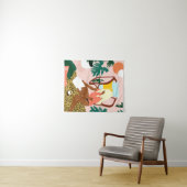 Chic Reading Corner Wandteppich (Beispiel (Horizontal))