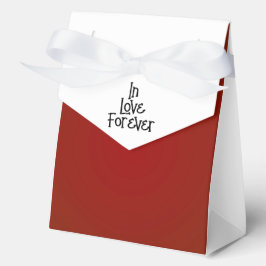 Chic Red and White>Gastgeschenk Hochzeit Box Geschenkschachtel