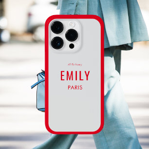 Chic Red Beauty / Fashion Branded Case-Mate iPhone 14 Pro Hülle