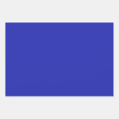 Chic Red Blue Wrapping Paper Sheets Geschenkpapier Set (Vorderseite 3)