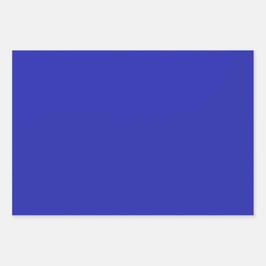 Chic Red Blue Wrapping Paper Sheets Geschenkpapier Set (Vorderseite 3)