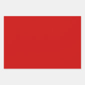 Chic Red Blue Wrapping Paper Sheets Geschenkpapier Set (Vorderseite 2)