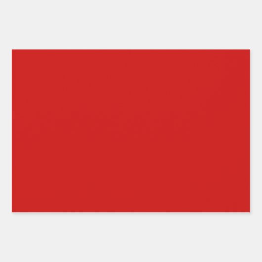 Chic Red Blue Wrapping Paper Sheets Geschenkpapier Set (Vorderseite 2)