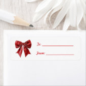 Chic Red Bow Christmas (Insitu)