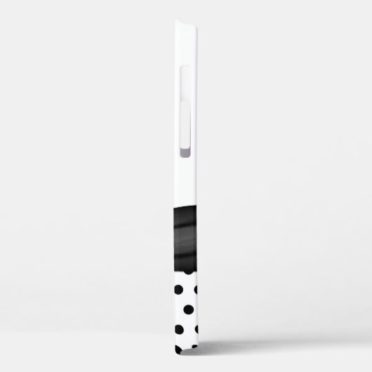 Chic Red Gerbera Daisy Polka Dot Case-Mate iPhone Hülle (Rückseite / Links)