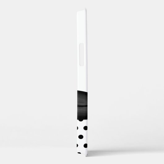 Chic Red Gerbera Daisy Polka Dot Case-Mate iPhone Hülle (Rückseite / Rechts)