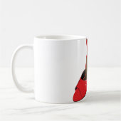 Chic Red High Heels Glamour Stiletto Mode Kaffeetasse (Links)