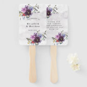 Chic Red Pink Peony Sage Foliage Hochzeit Vielen D Fächer (Vorne und Hinten)