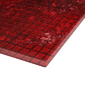 Chic Red Schneidebrett (Ecke)