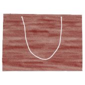 Chic Red Valentine's Day Große Geschenktüte (Rückseite)