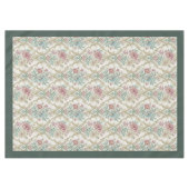 Chic Regal Damask Graceful Botanical Designs Tischdecke (Vorderseite (Horizontal))