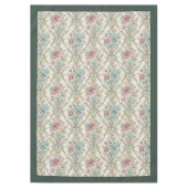 Chic Regal Damask Graceful Botanical Designs Tischdecke (Vorderseite)