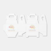 Chic Retro hier kommt die Son Baby Dusche Geschenkschachtel (Ungefaltet)