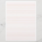 Chic Retro Rosa Orange Geometrisches Monogramm Rez (Rückseite)