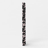 Chic Rokoko Pink Black Ornament Muster Case Ma (Hinten/Links)