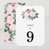 Chic Romance | TISCHNUMMERN (Vorne/Hinten)