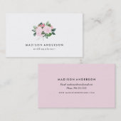 Chic Romance | Visitenkarten Visitenkarte (Vorne/Hinten)