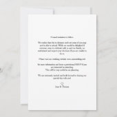 Chic Romantic 3 Photos Wedding Trendy Engagement Save The Date (Rückseite)