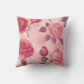 Chic Romantic Rose Keepake Pillow Kissen (Rückseite)