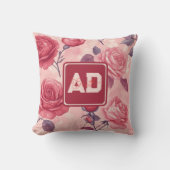 Chic Romantic Rose Keepake Pillow Kissen (Vorderseite)