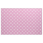 Chic rosa abstraktes geometrisches Muster Stoff (Fat Quarter (45,7 x 55,9 cm))