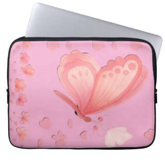 Chic rosa iPad-Hülle – Stylischer und schützender Laptopschutzhülle