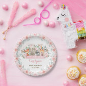 Chic-rosa Pappteller (Party)