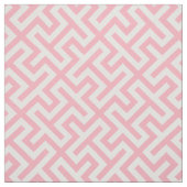 Chic rosa und abstraktes geometrisches Muster Stoff (Muster)