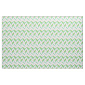 Chic rosa und grün geometrisch Zickzack Muster Stoff (Yard (91,4 cm))