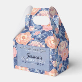 Chic Rose Birthday Gefallen Box für Frühjahr Gebur Geschenkschachtel