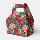 Chic Rose Birthday Gefallen Box für süße Leckereie Geschenkschachtel (Rückseite)