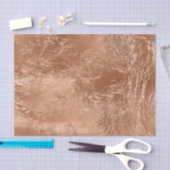 Chic Rose Gold Glam Seidenpapier (Handwerk)