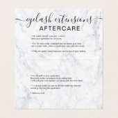 Chic Rose Gold Glitzer Ober Marmoraugenpflege Visitenkarten (Innenseite Aufgefaltet)