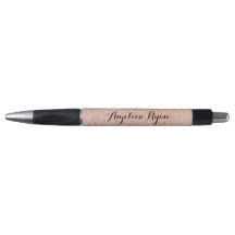 Chic Rose Gold Imitat Glitzer Look Pen