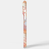 Chic rose gold iridescent mother of pearl Case-Mate iPhone hülle (Rückseite / Links)